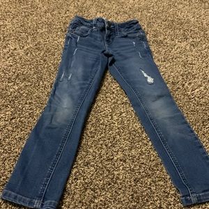 Justice distressed jeans. Size 6 slim, 8 slim & 12 slim